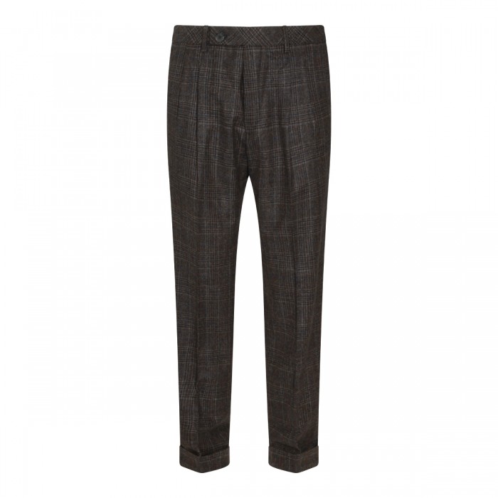 DARK GREY WOOL PANTS