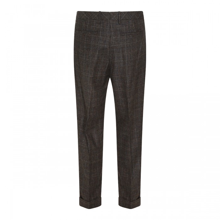 DARK GREY WOOL PANTS 2