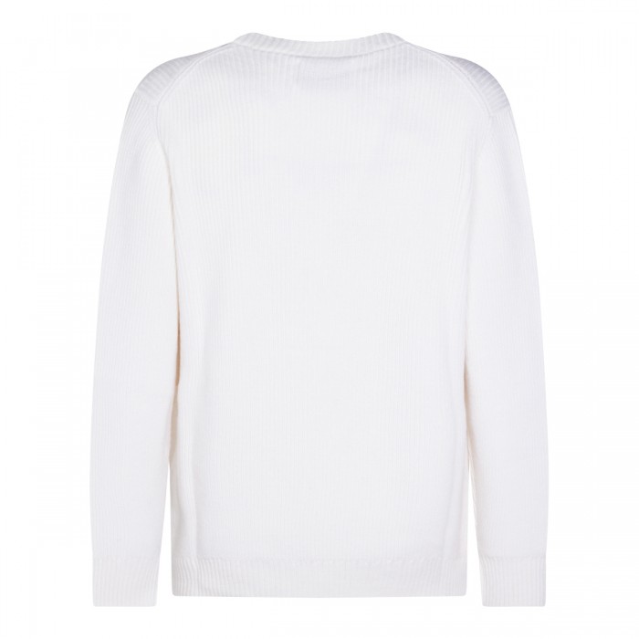 WHITE WOOL KNITWEAR 2