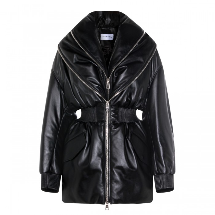 BLACK LEATHER JACKET