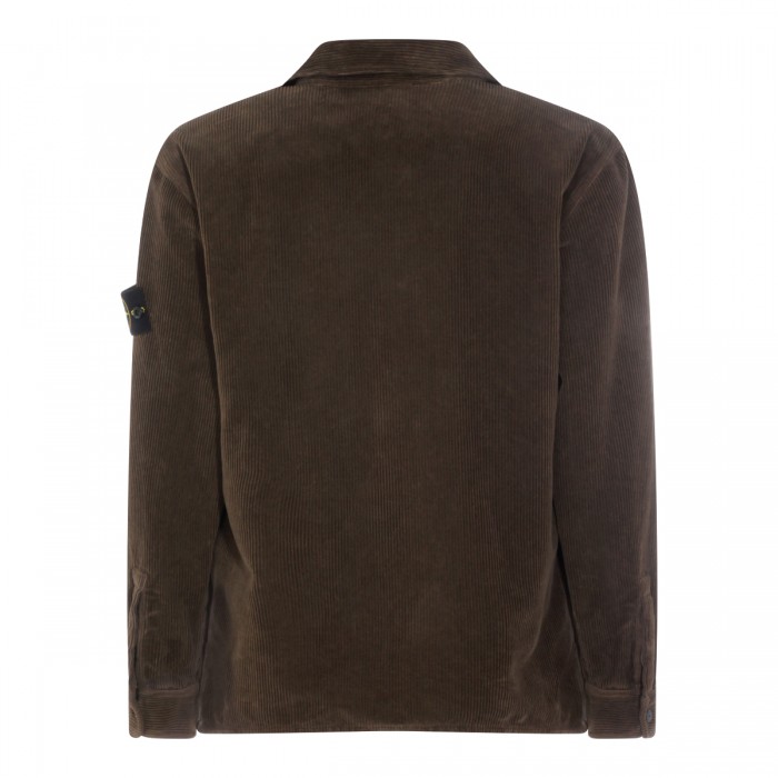 MILITARY GREEN COTTON SHIRT 2