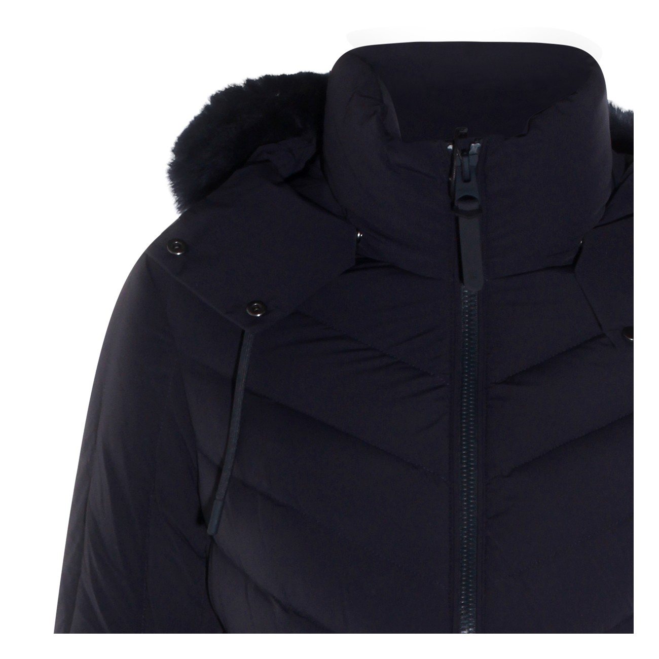 DARK BLUE DOWN JACKET DARK BLUE DOWN JACKET