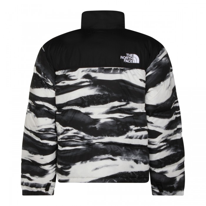 WHITE AND BLACK DOWN JACKET 2