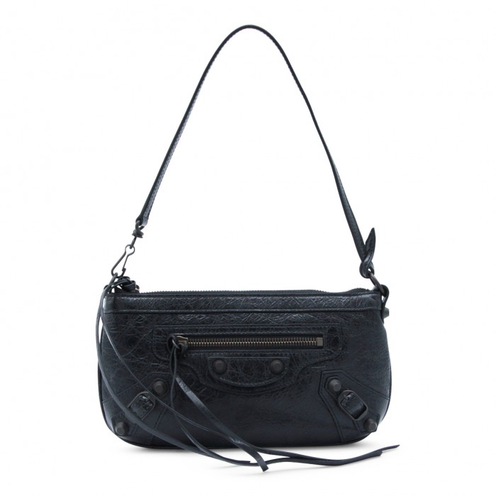 BLACK LEATHER LE CITY SMALL...