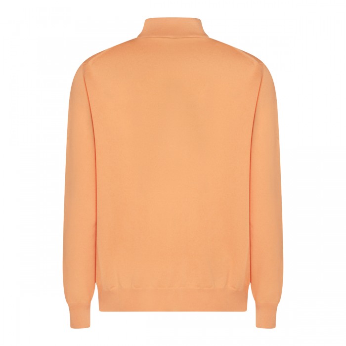 LIGHT ORANGE CASHMERE KNITWEAR 2