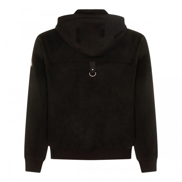 BLACK WOOL CASUAL JACKET  2