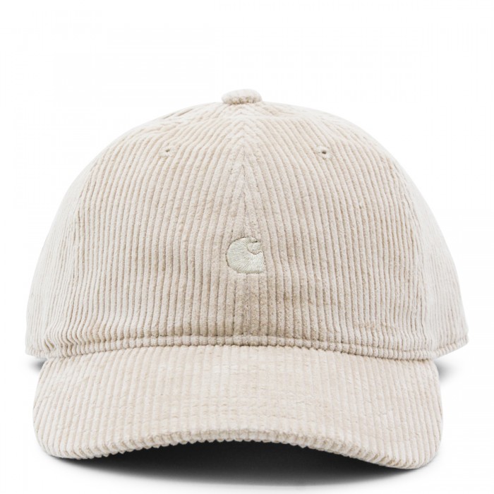 BEIGE COTTON BASEBALL CAP
