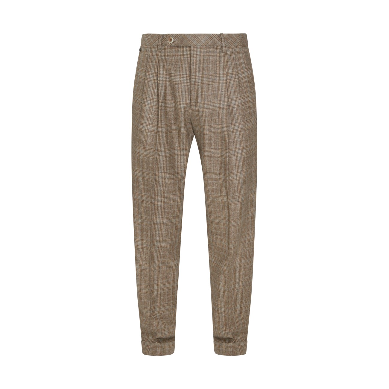 BROWN WOOL PANTS BROWN WOOL PANTS