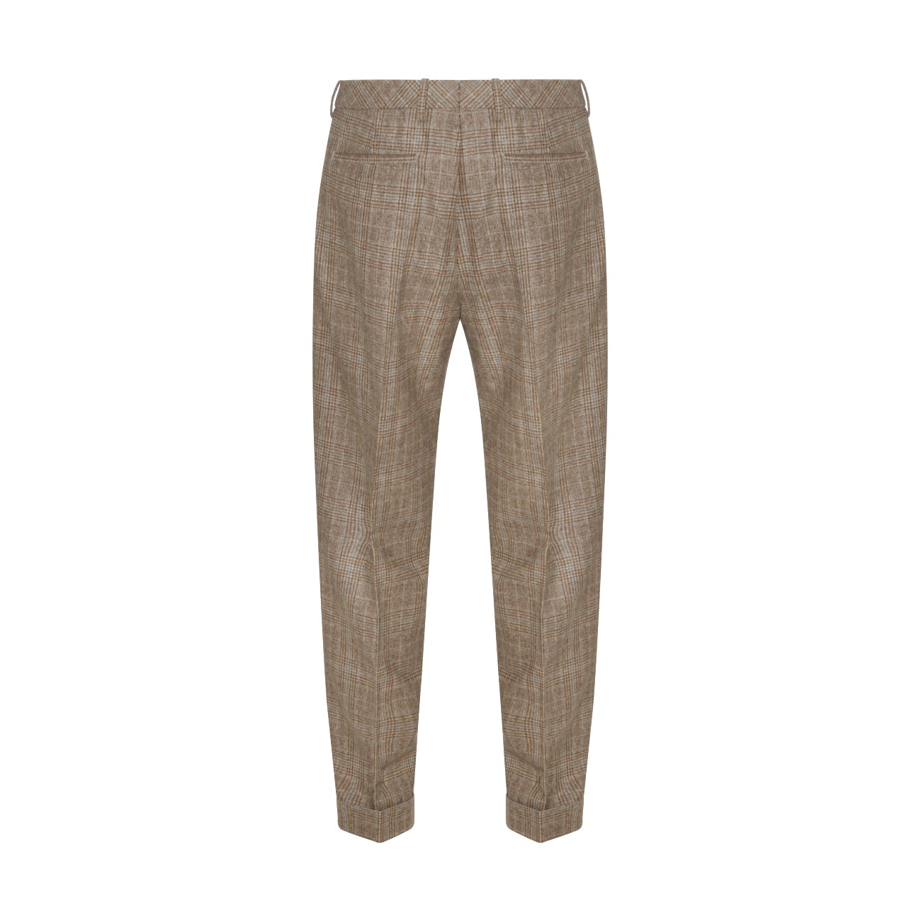 BROWN WOOL PANTS BROWN WOOL PANTS