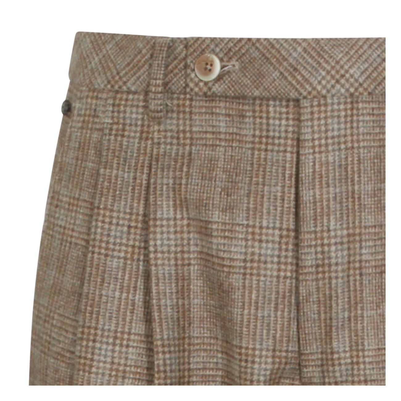 BROWN WOOL PANTS BROWN WOOL PANTS