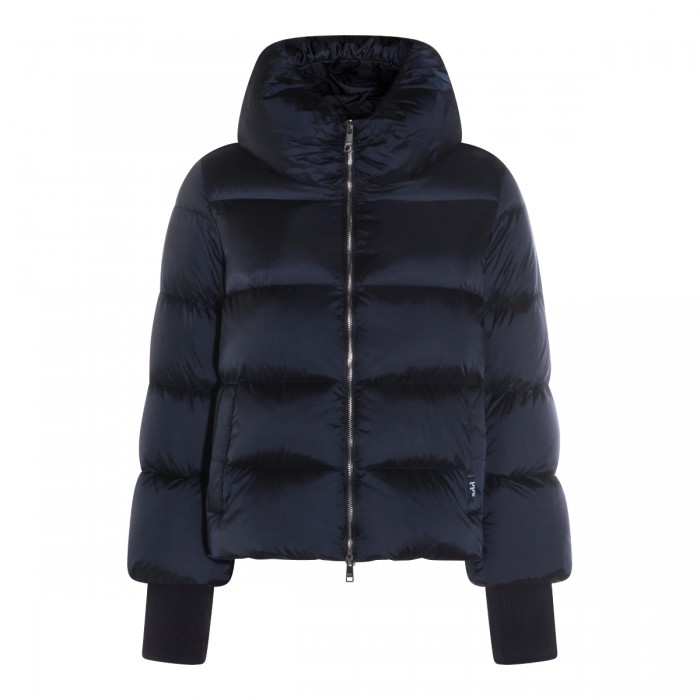 DARK BLUE DOWN JACKET