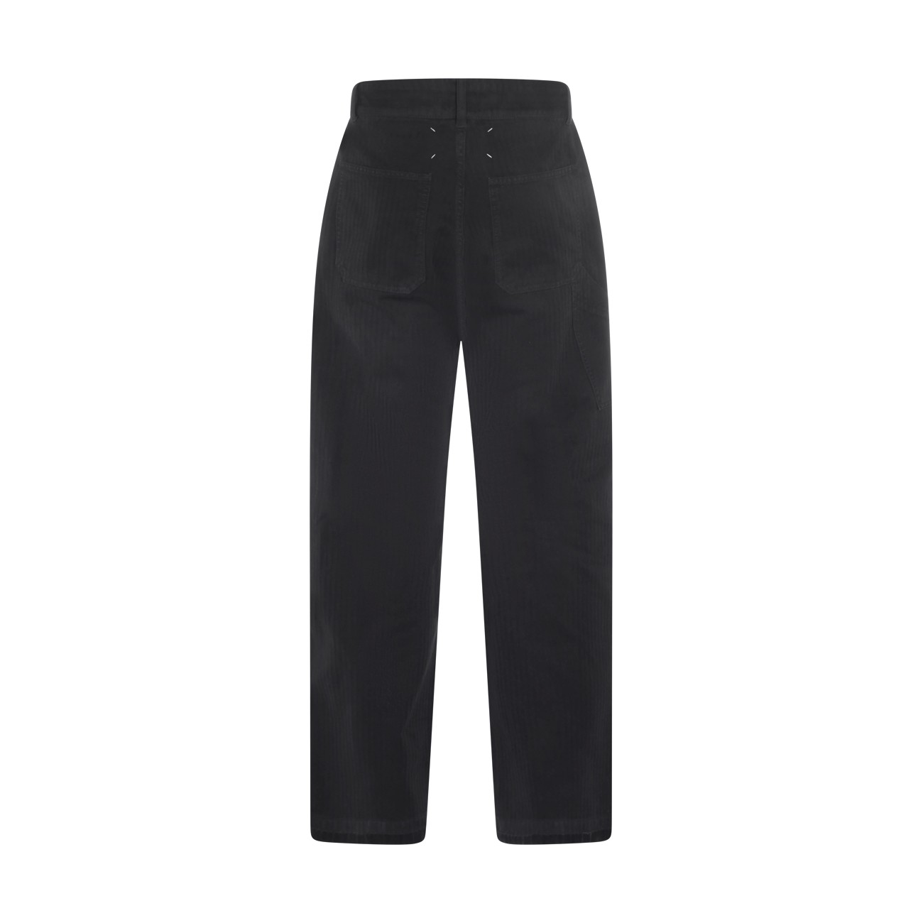 DARK BLUE COTTON PANTS DARK BLUE COTTON PANTS