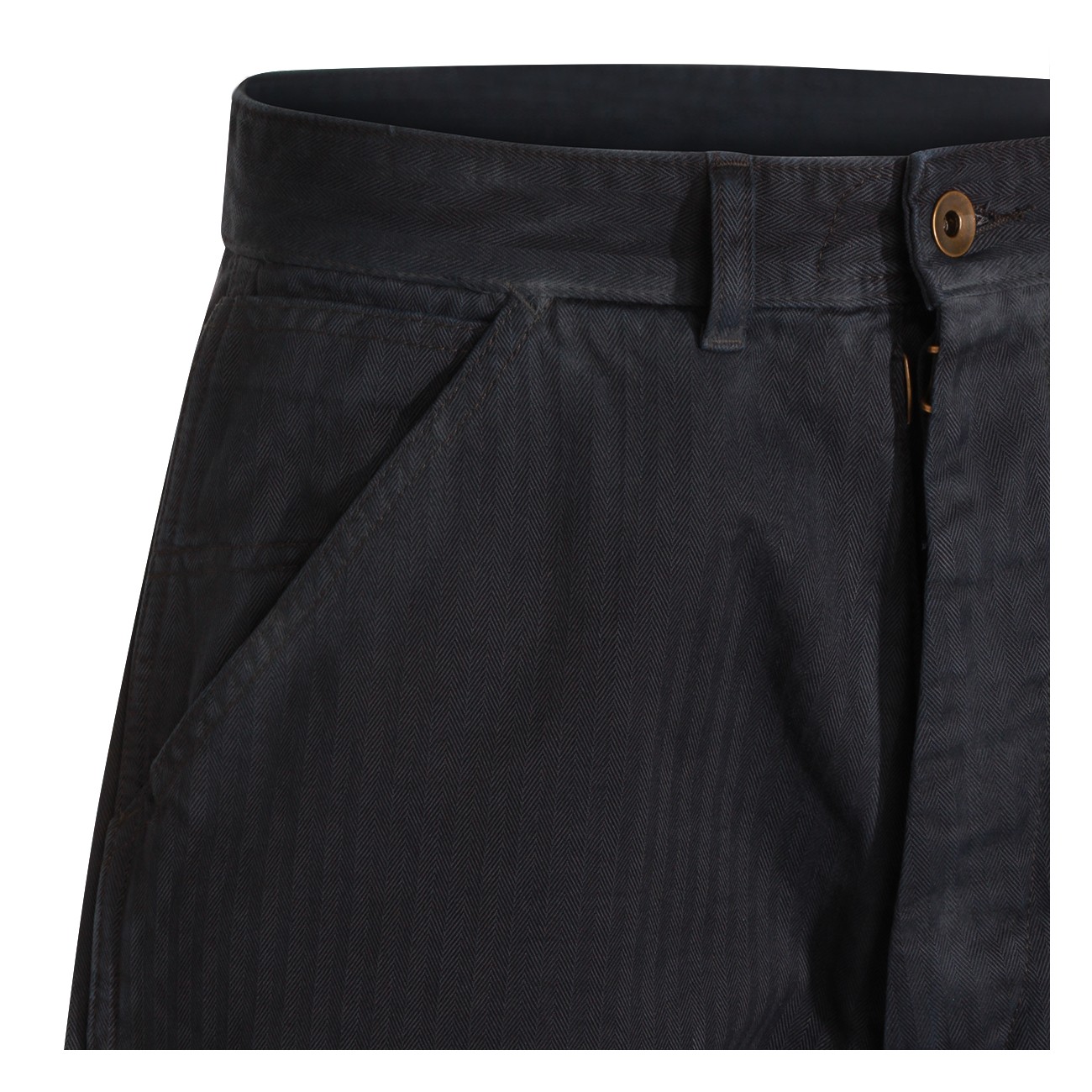 DARK BLUE COTTON PANTS DARK BLUE COTTON PANTS