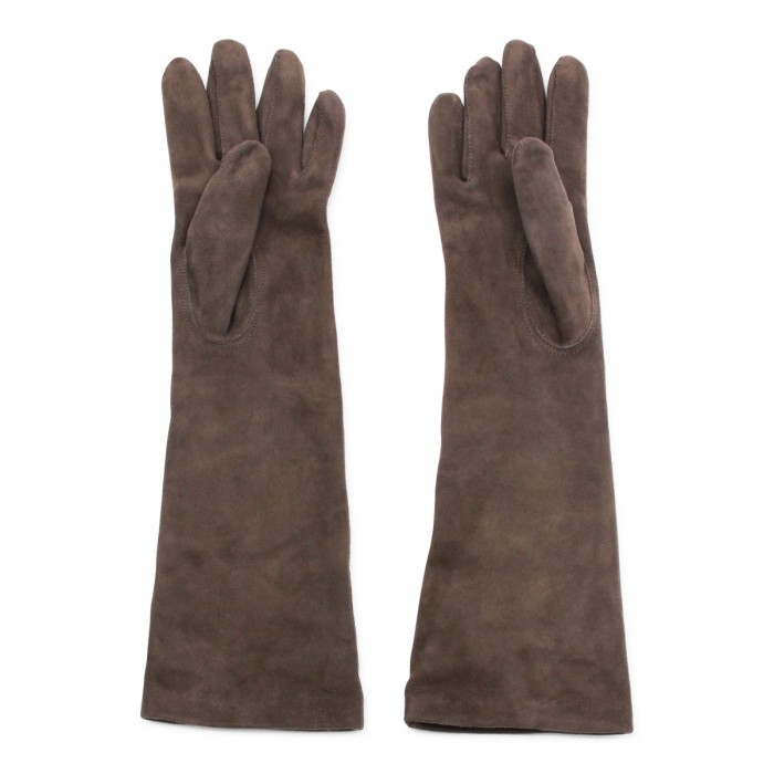 BROWN LEATHER GLOVES 2