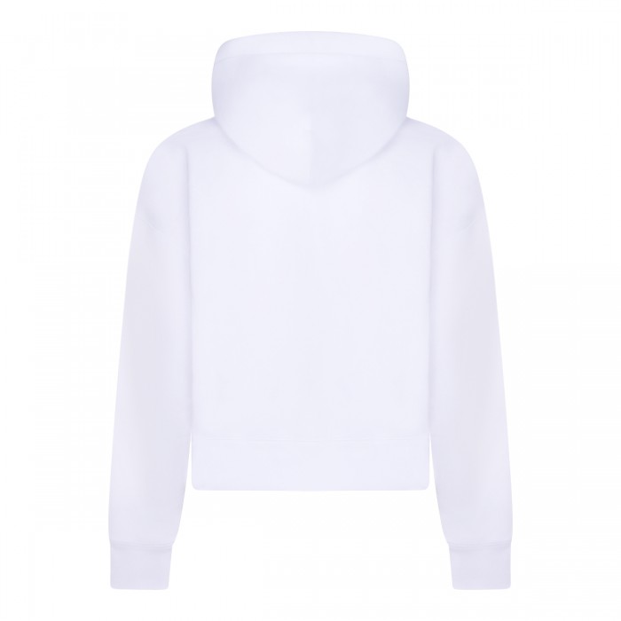 WHITE COTTON SWEATSHIRT 2