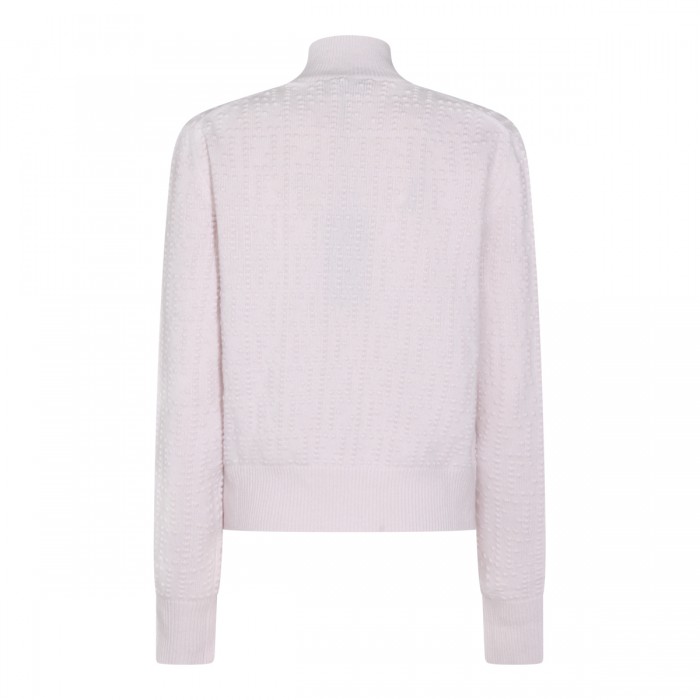 LIGHT GREY WOOL KNITWEAR 2