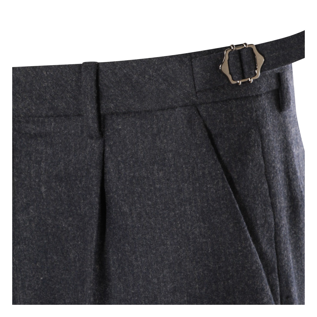 NAVY WOOL PANTS NAVY WOOL PANTS