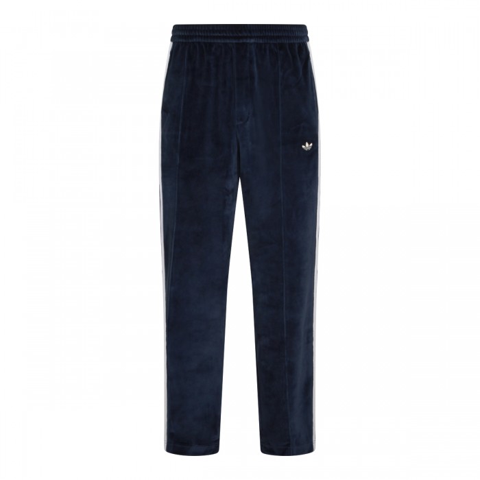 NAVY COTTON WB VELOUR TP PANTS