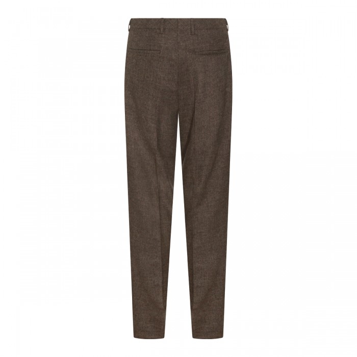 BROWN WOOL PANTS 2