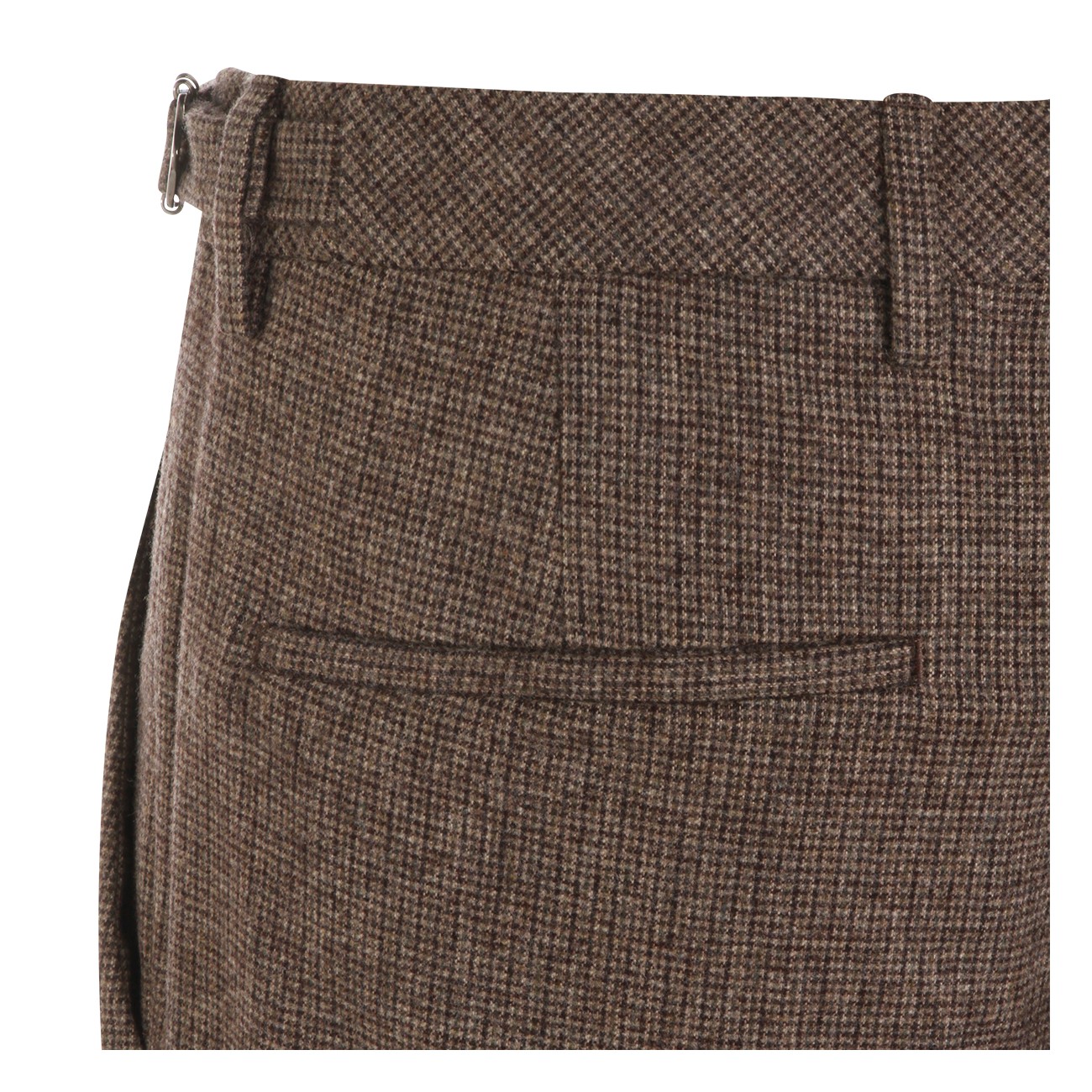 BROWN WOOL PANTS BROWN WOOL PANTS