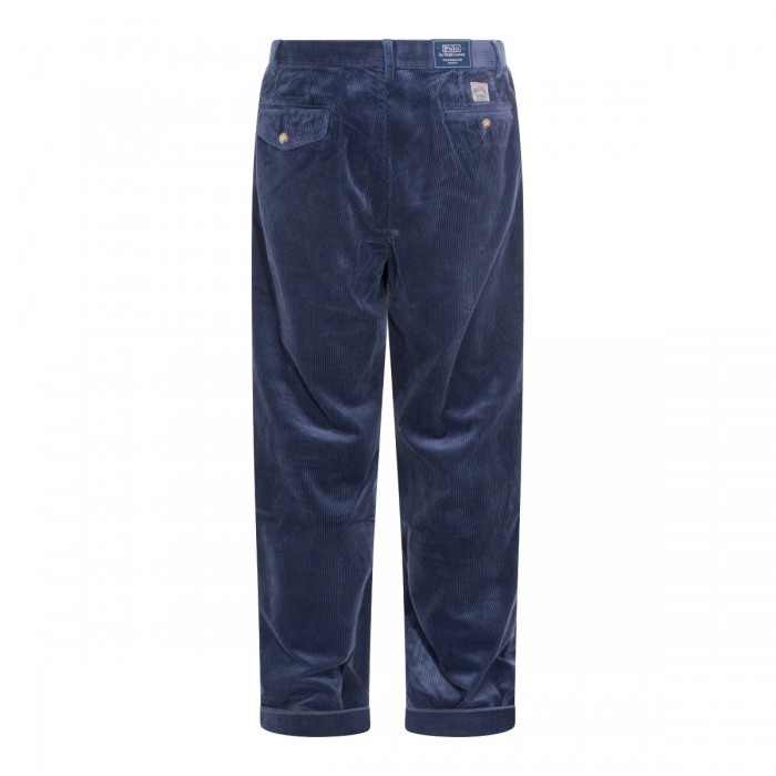 NAVY COTTON PANTS 2