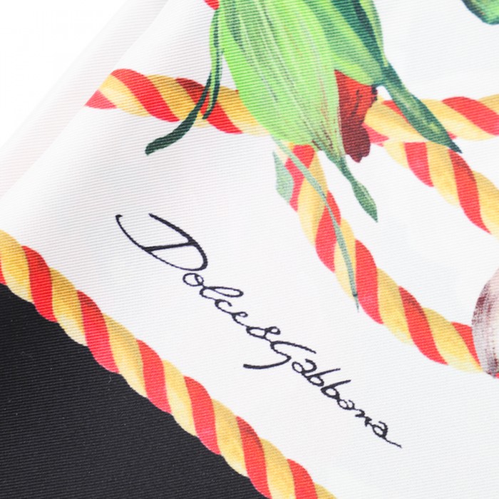 WHITE AND MULTICOLOT SILK... 2