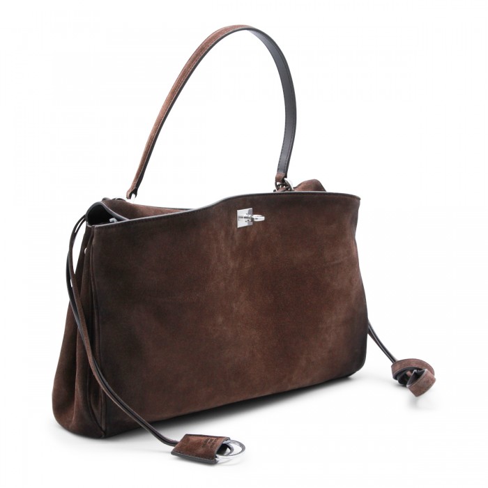 BROWN LEATHER RODEO MEDIUM... 2