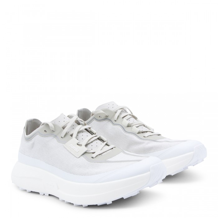 WHITE AND SILVER SNEAKERS 2