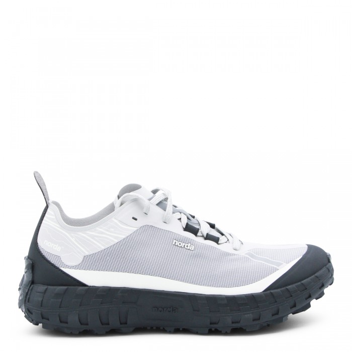 WHITE AND BLACK SNEAKERS