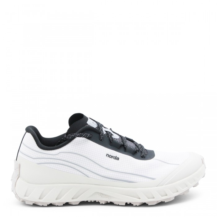 WHITE AND BLACK SNEAKERS