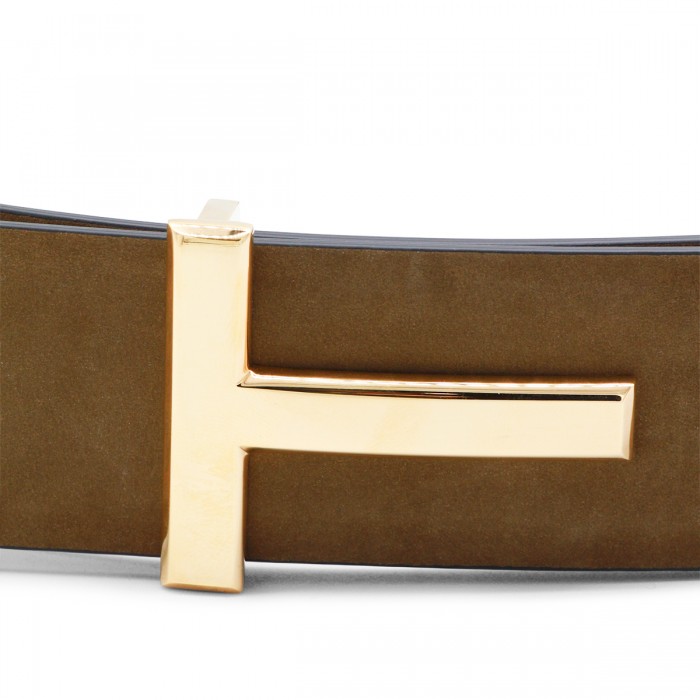 BROWN LEATHER BELT 2