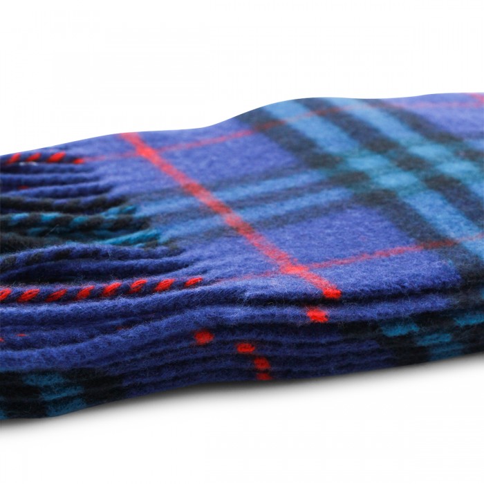 BLUE CASHMERE SCARF 2