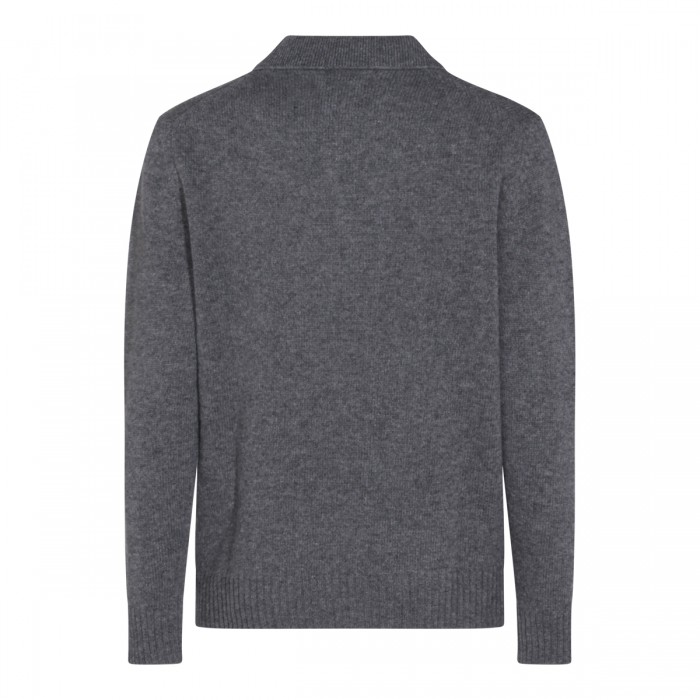 GREY WOOL KNITWEAR 2