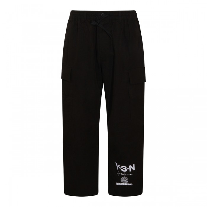 BLACK COTTON PANTS