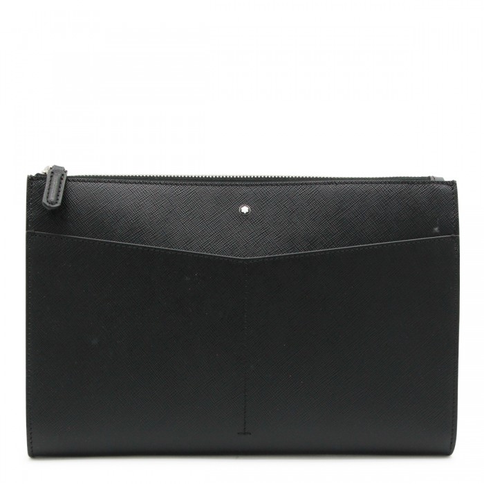 BLACK LEATHER WALLET