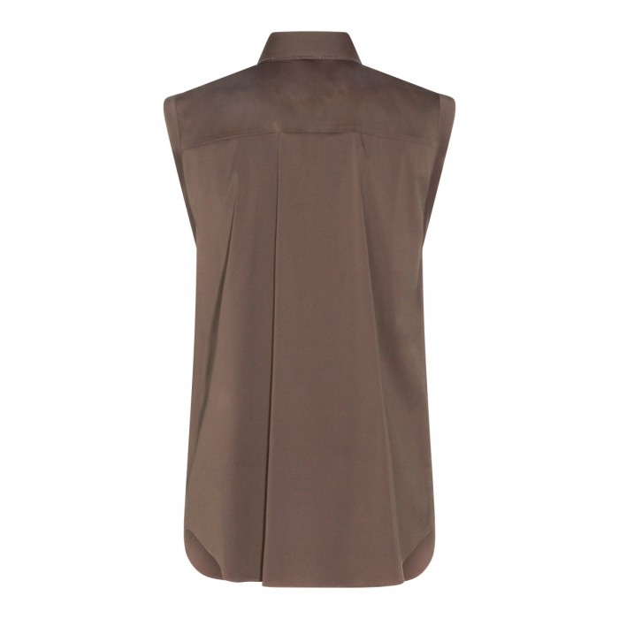 BROWN COTTON SHIRT 2