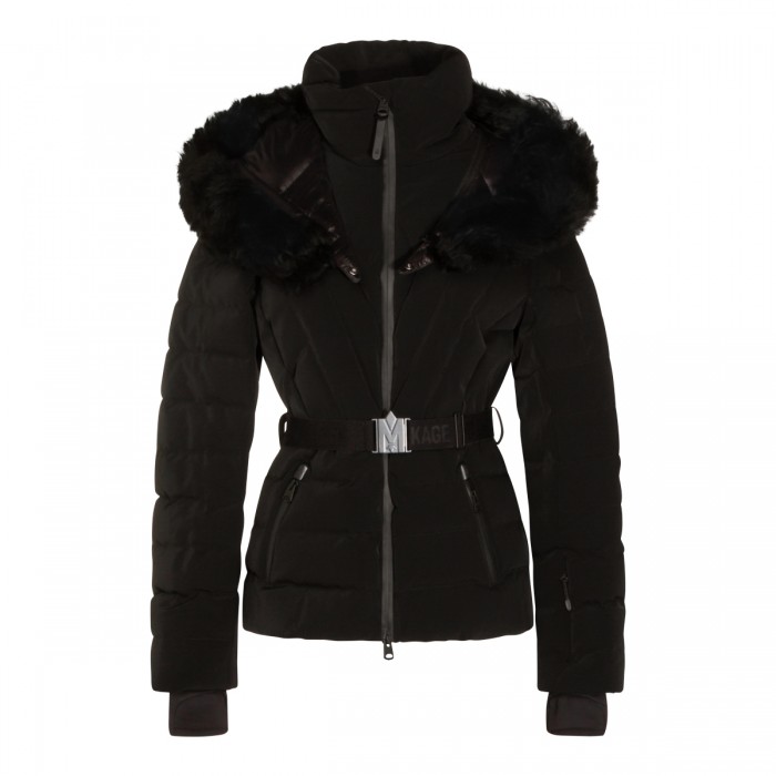 BLACK DOWN JACKET