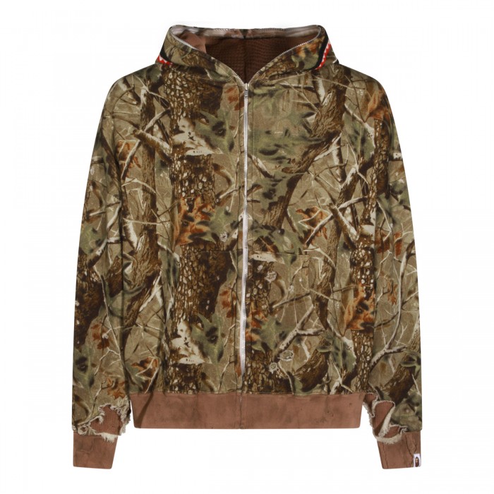 CAMOUFLAGE COTTON SWEATSHIRT