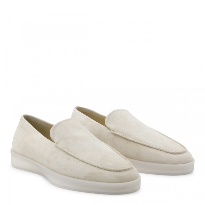 BEIGE LEATHER SNEAKERS 2