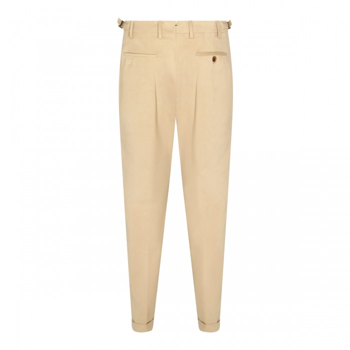 BEIGE COTTON PANTS 2