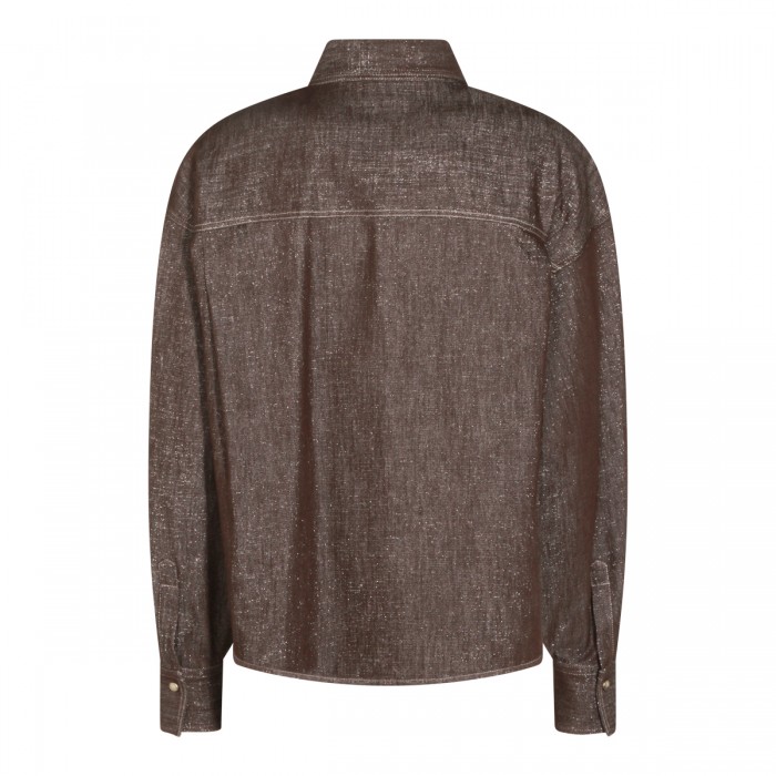 DARK GREY COTTON SHIRT 2