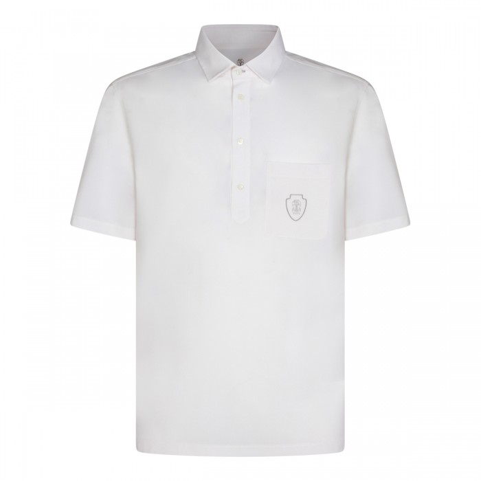 WHITE VIRGIN WOOL SHIRT