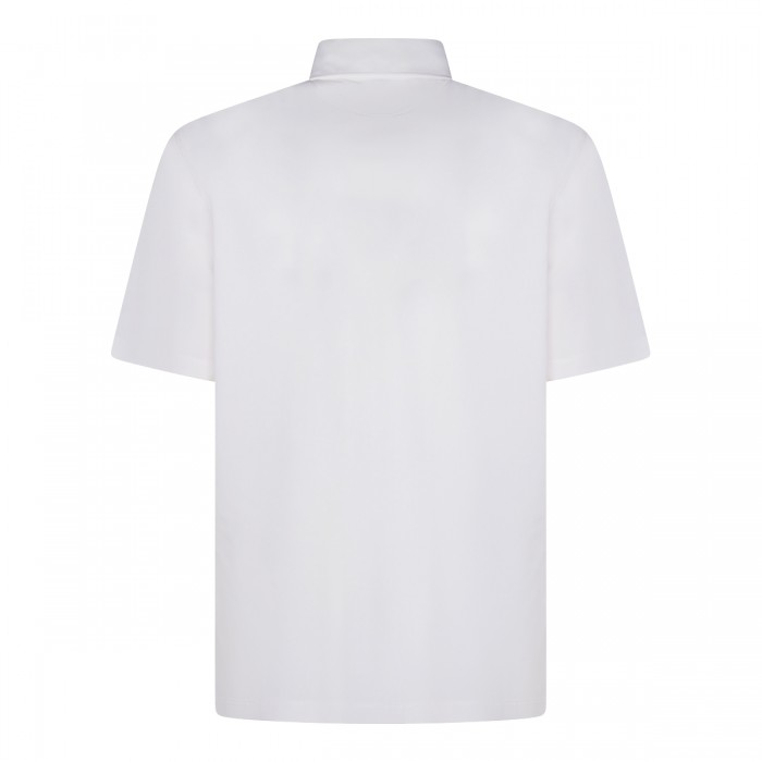WHITE VIRGIN WOOL SHIRT 2