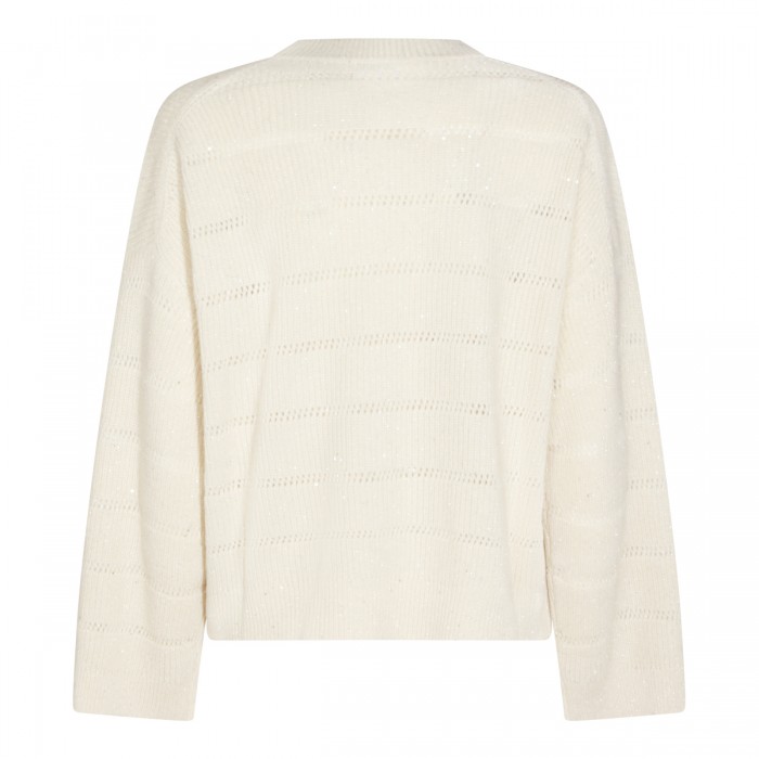 WHITE WOOL KNITWEAR 2