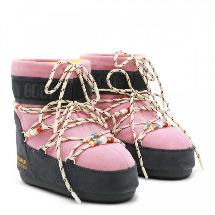 GREY AND ROSE BOOTS 2