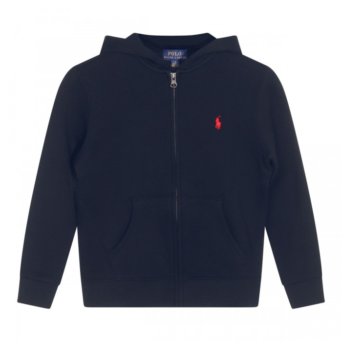 NAVY BLUE COTTON SWEATSHIRT