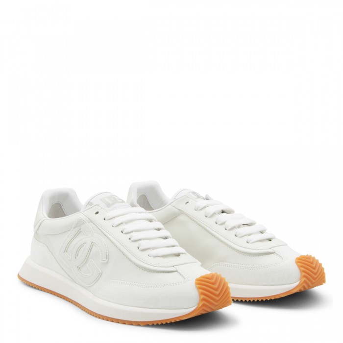 WHITE LEATHER SNEAKERS 2