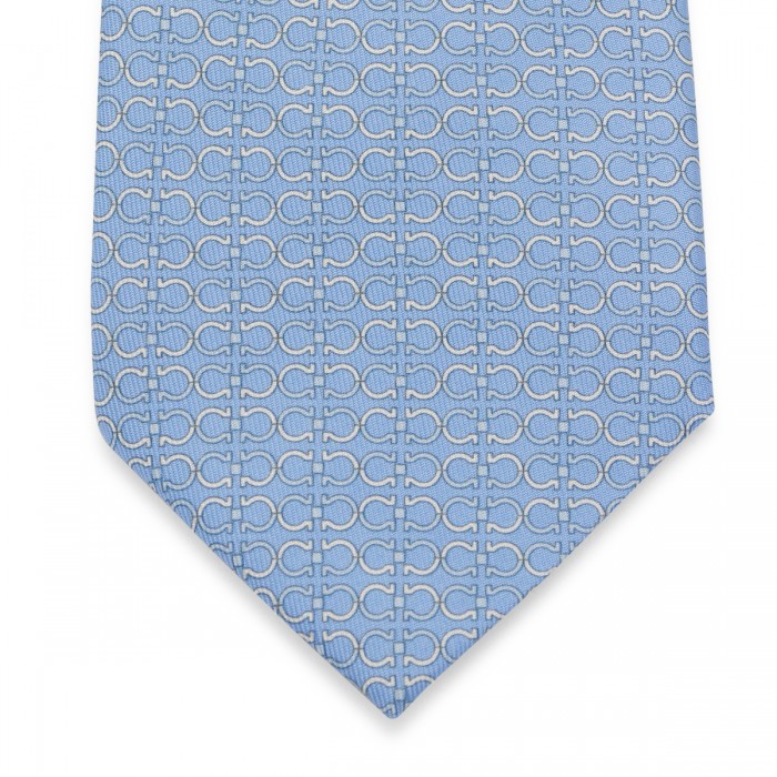 LIGHT BLUE SILK TIE 2