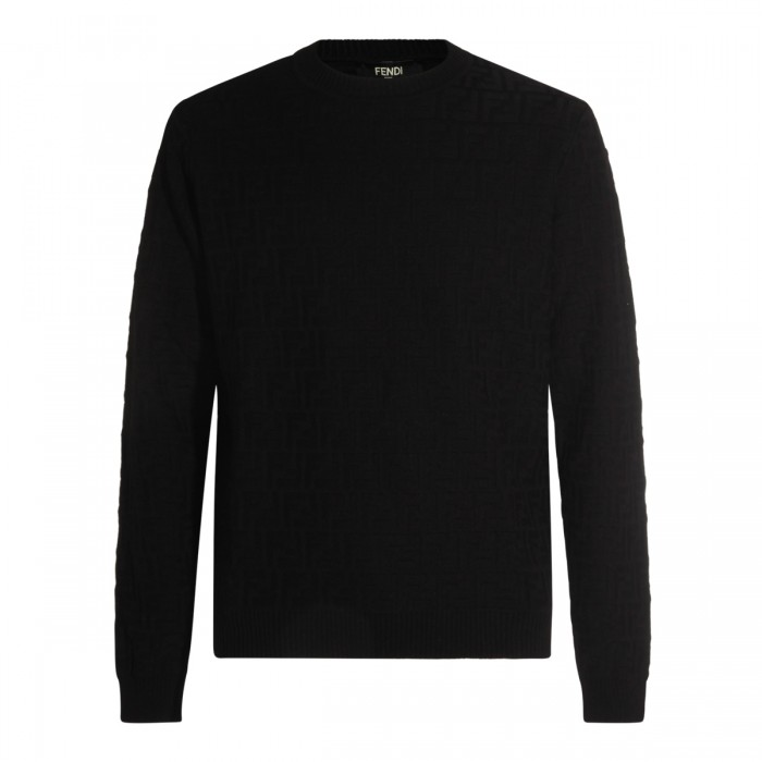 BLACK COTTON KNITWEAR