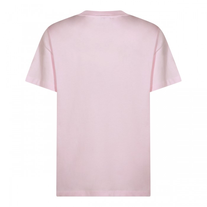 CHALK PINK COTTON T-SHIRT 2